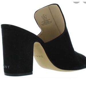 DKNY suede heels